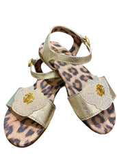 Cut-Out Butterfly Design Sandals