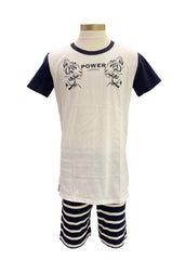 Tiger 'Power' Pyjamas Top and Short Set