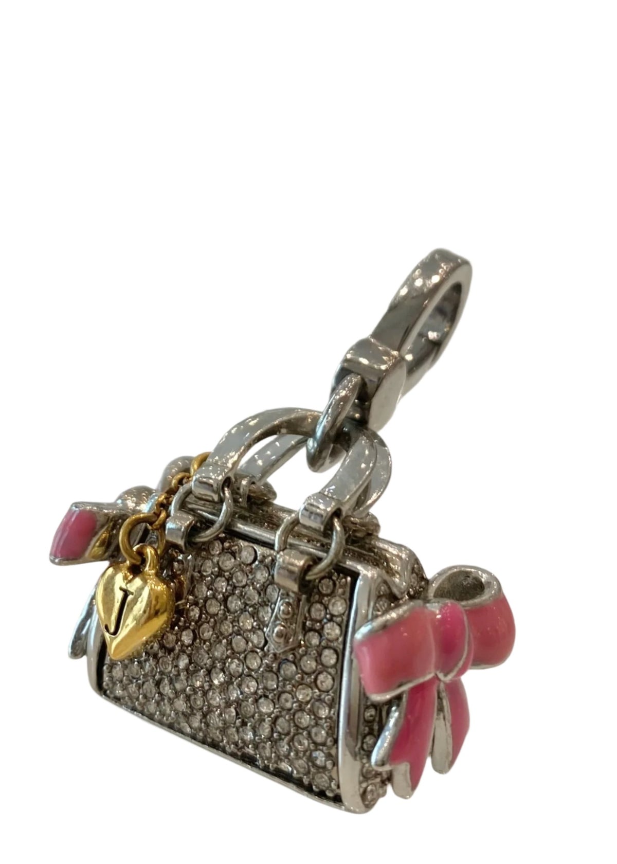 Pink SIlver Pave Daydream Charm