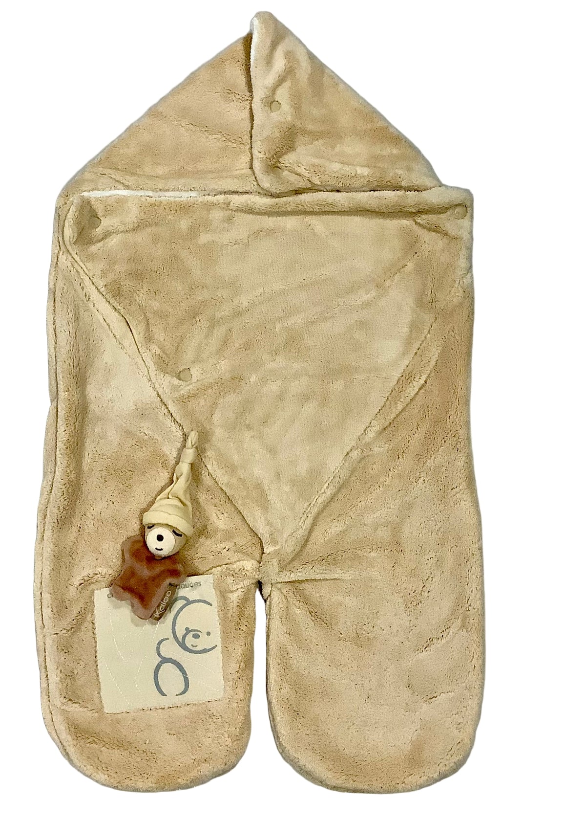 Plume Beige White Baby Nest