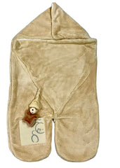 Plume Beige White Baby Nest