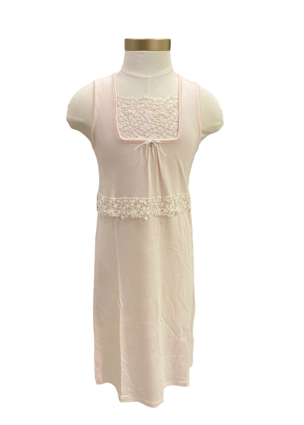 Pink Lacy Dress Night Dress