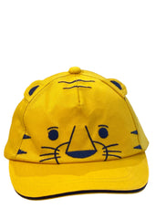 Yellow Tiger Baby Cap