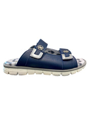 2 Velcro Straps Slip-On Sandals