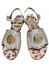 Silver Straps Sandals