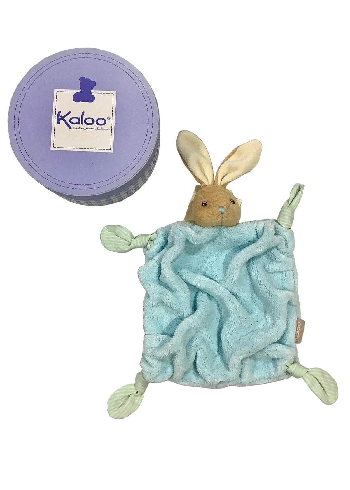 Aqua Rabbit Doudou Comforter
