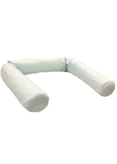 Blue Bed Bumper Bolster Pillow