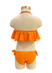 Halterneck Strap Bikini Swimsuit