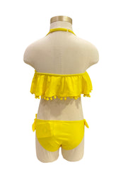 Halterneck Strap Bikini Swimsuit