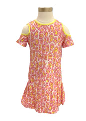 AOP Leopard Pattern Printed Dress