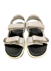 White Versace Sandals