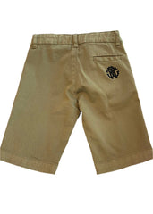 Olive Bermuda Gabardine Shorts