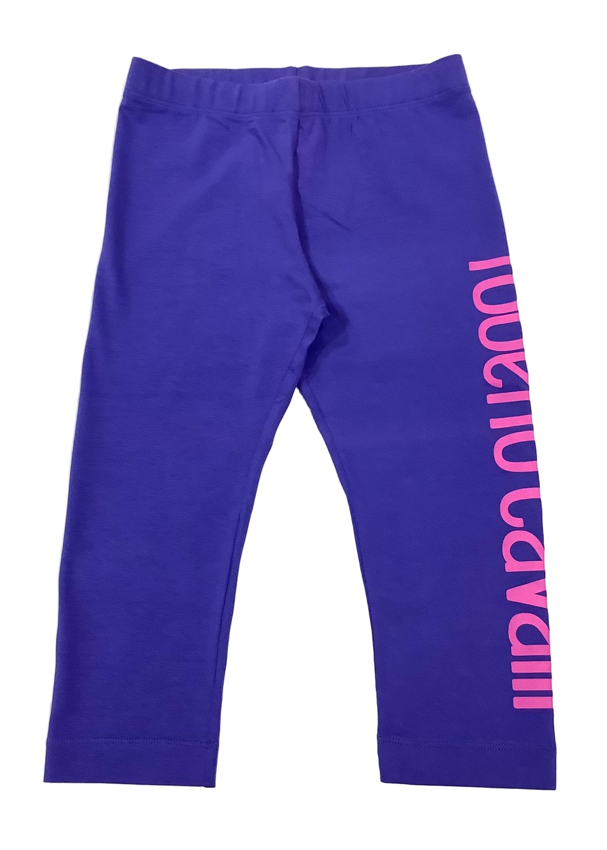 'roberto cavalli' Purple Quarter Leggings