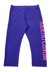 'roberto cavalli' Purple Quarter Leggings