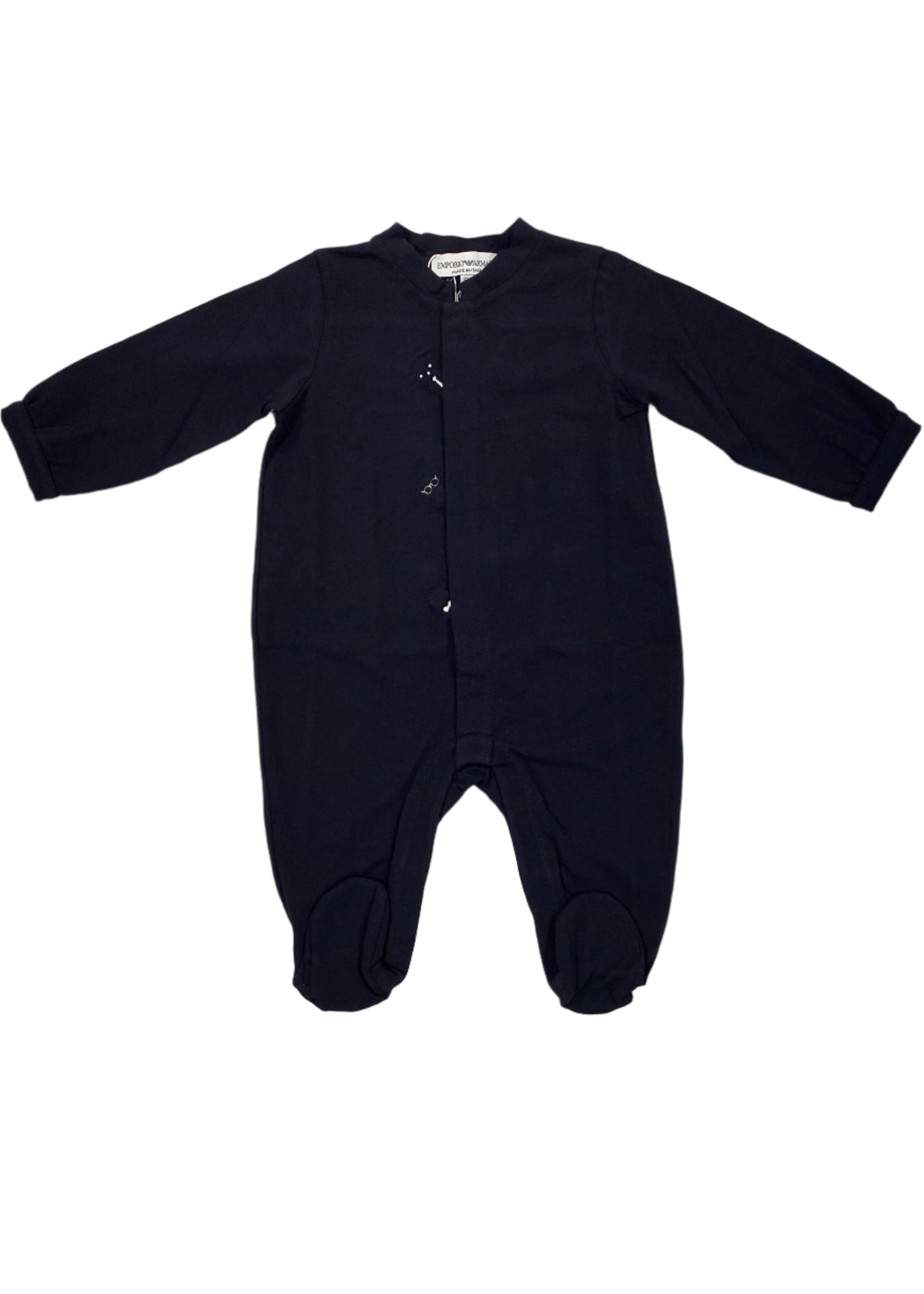 Mini Manga Bear Embroidery Romper