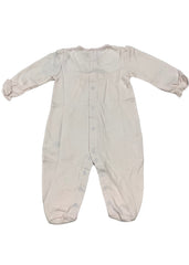 Pink White Checkered Babygrow