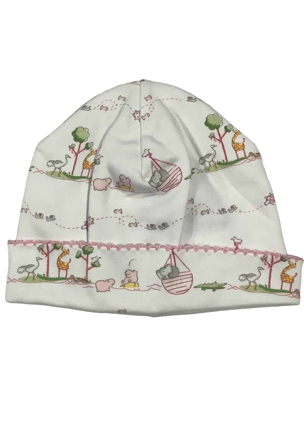 Pink Noah's Print Hat
