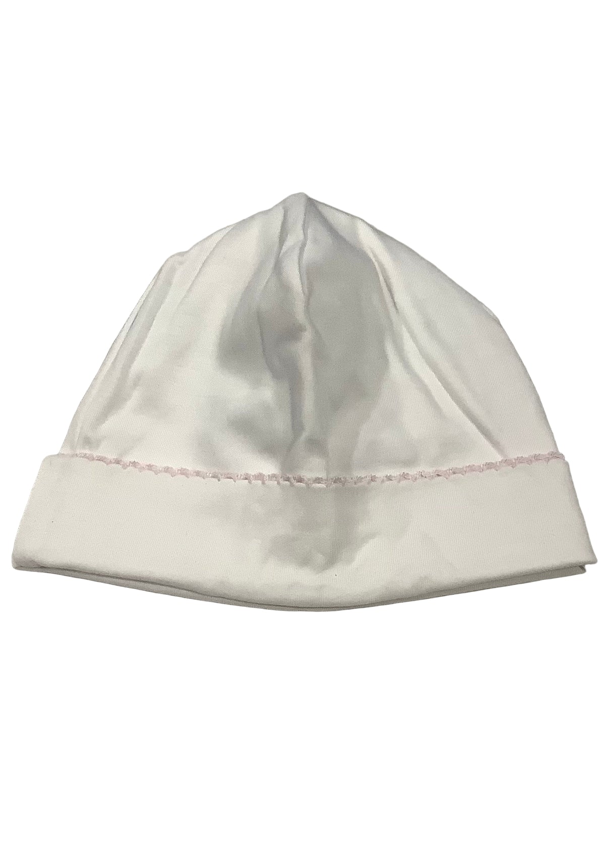 White Pink Basic Hat