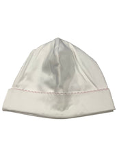 White Pink Basic Hat