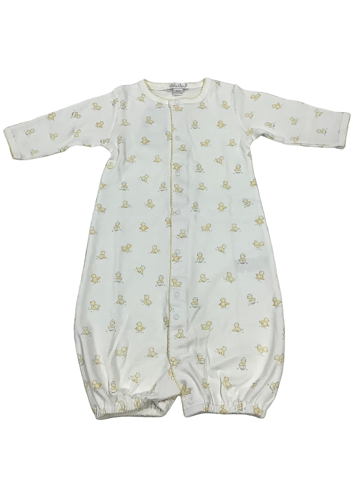 Print Hatchling and Convertible Hem Baby Gown