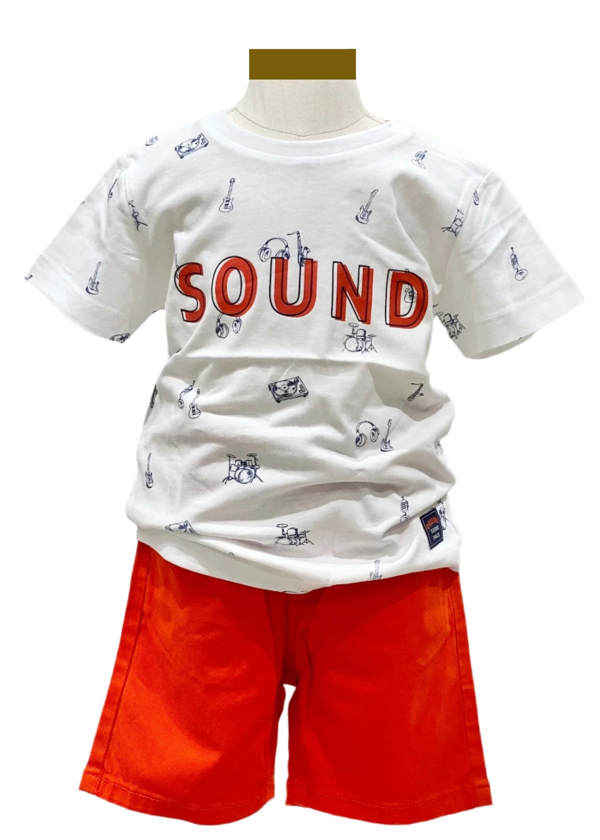 'Sound' Instruments AOP Top and Short Set