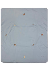 Squirrel Embroidered Baby Blanket