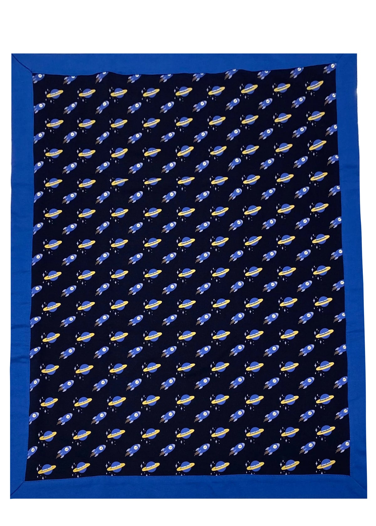Space Theme Print Baby Blanket