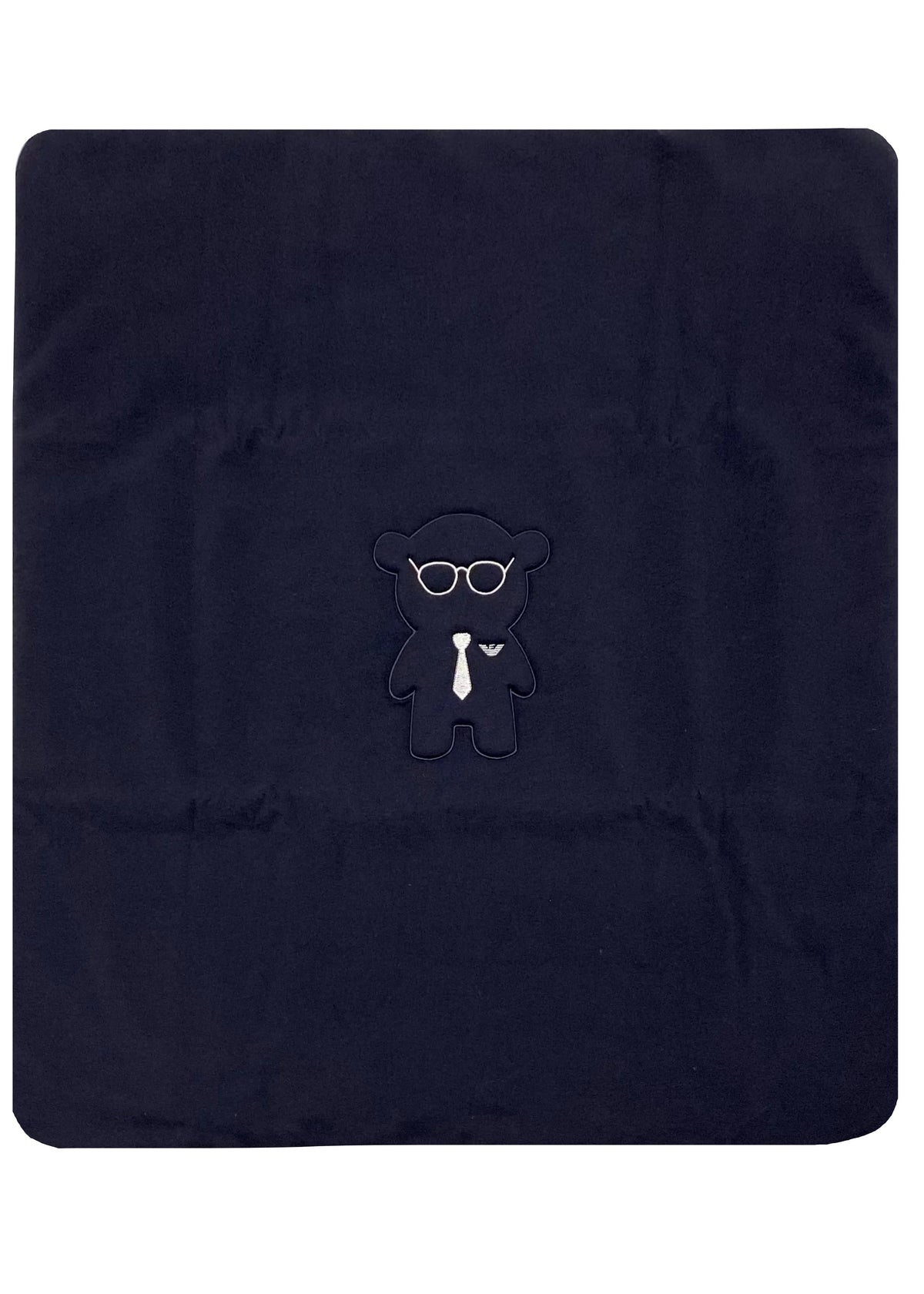 Manga Bear Embroidered Blanket