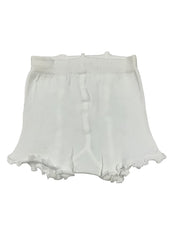 White Bow and Swarovski Design Panties