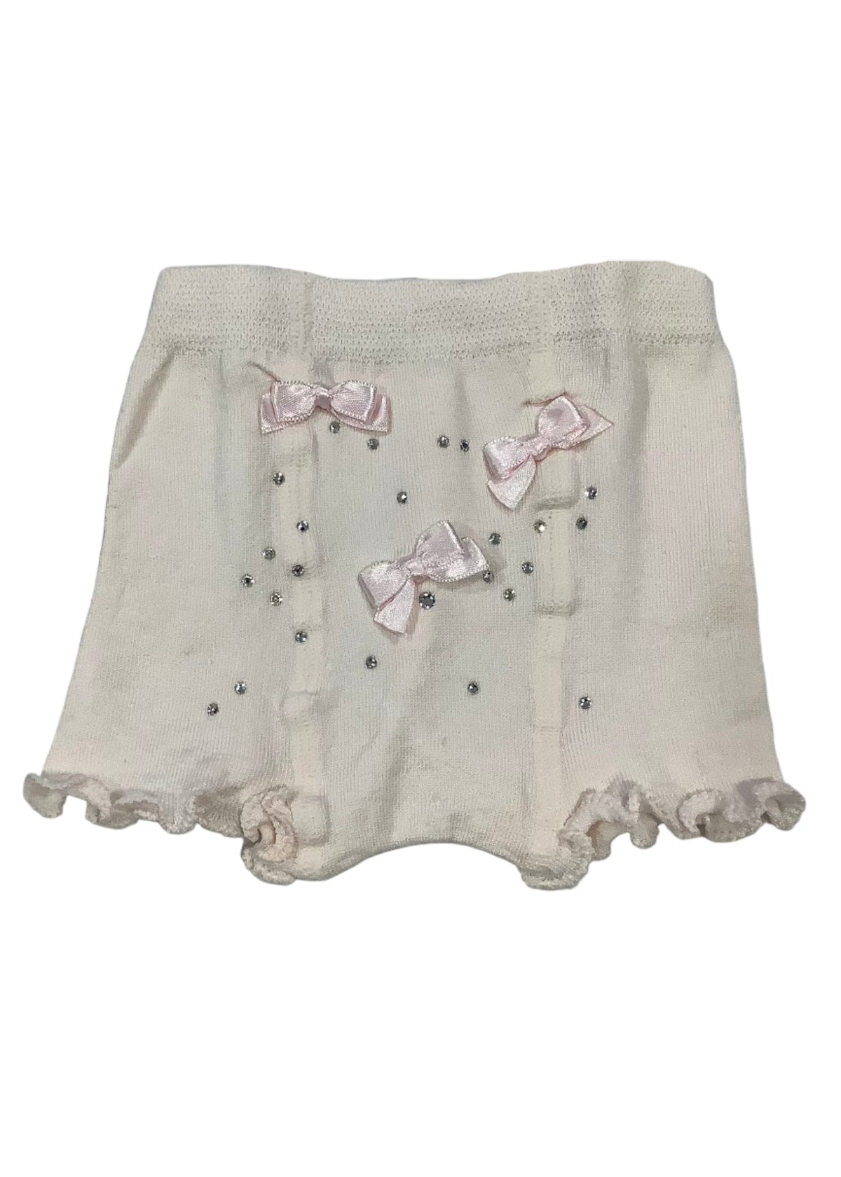 Pink Bow and Swarovski Design Panties