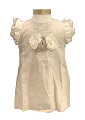 Nanan Linen Lace Dress  with Onesie