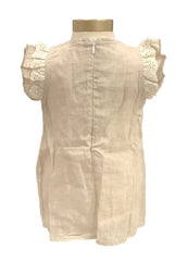Nanan Linen Lace Dress  with Onesie