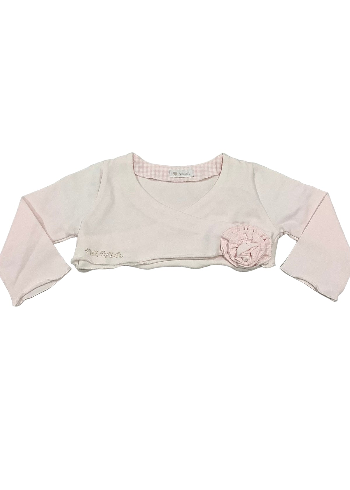 Pink Half Cardigan