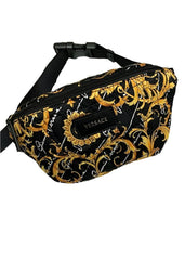 Black Gold Barocco Frenzy Belt Bag