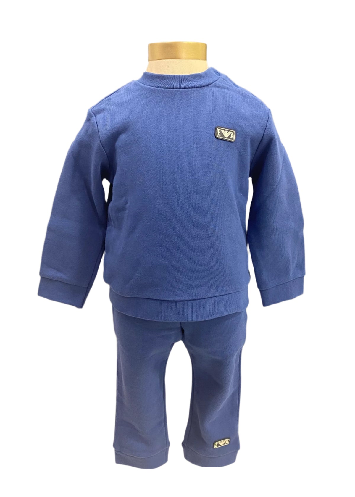 Blue Sweatshirt Top and Trouser