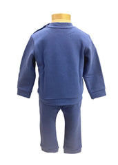 Blue Sweatshirt Top and Trouser