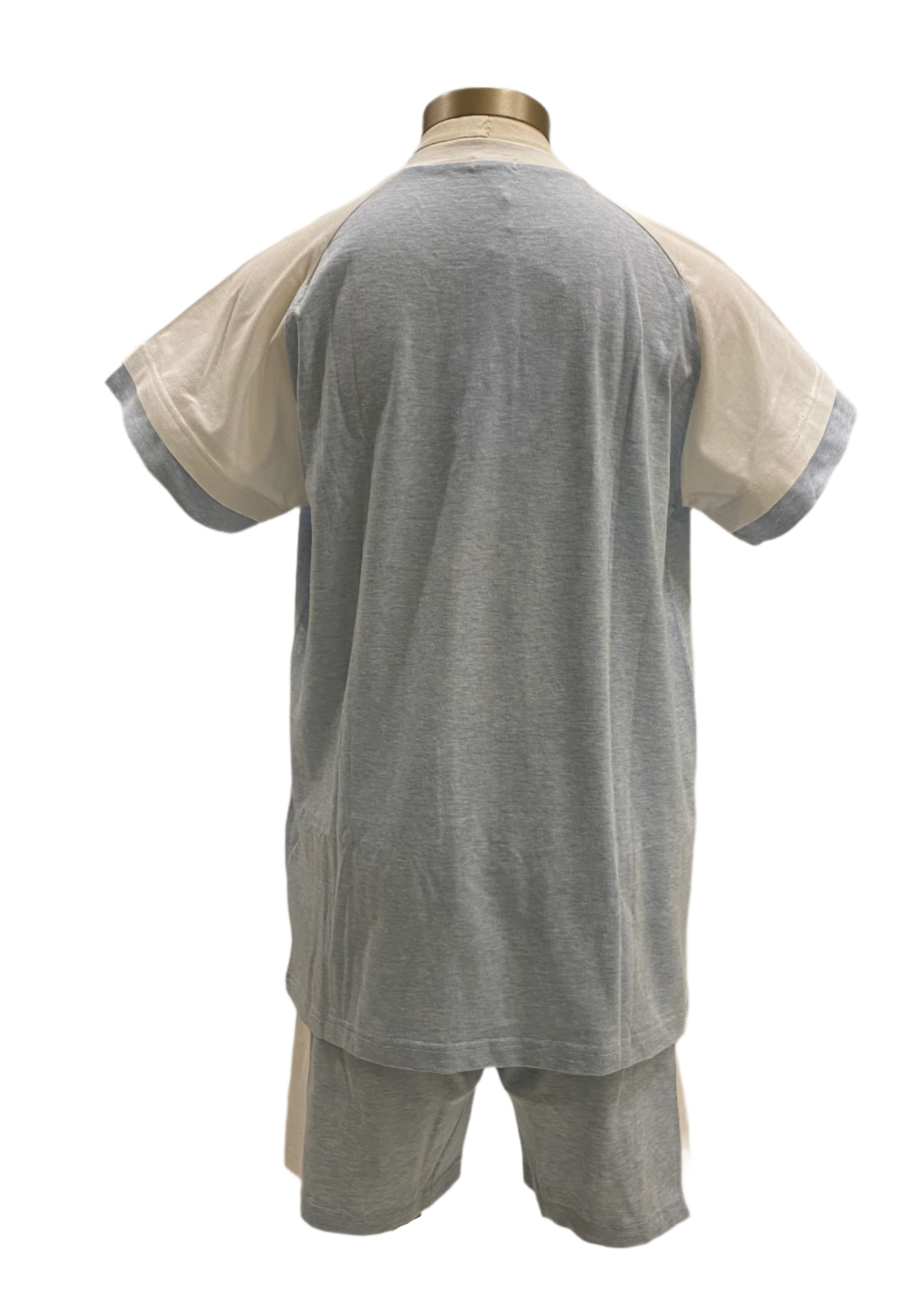 Silver Anchor Print Pyjamas