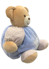 Maxi Chubby Blue Bear With Star Toy