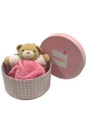 Kaloo Small Patchwork Pink Bear