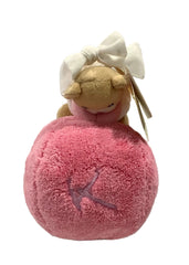 Pink White Beige Pink Musical Ball Music Toy