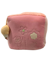 Pink Beige Orange Green Activity Cube Toy