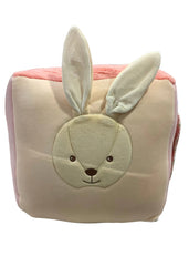 Pink Beige Orange Green Activity Cube Toy