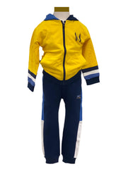 Yellow Navy Blue Tracksuit