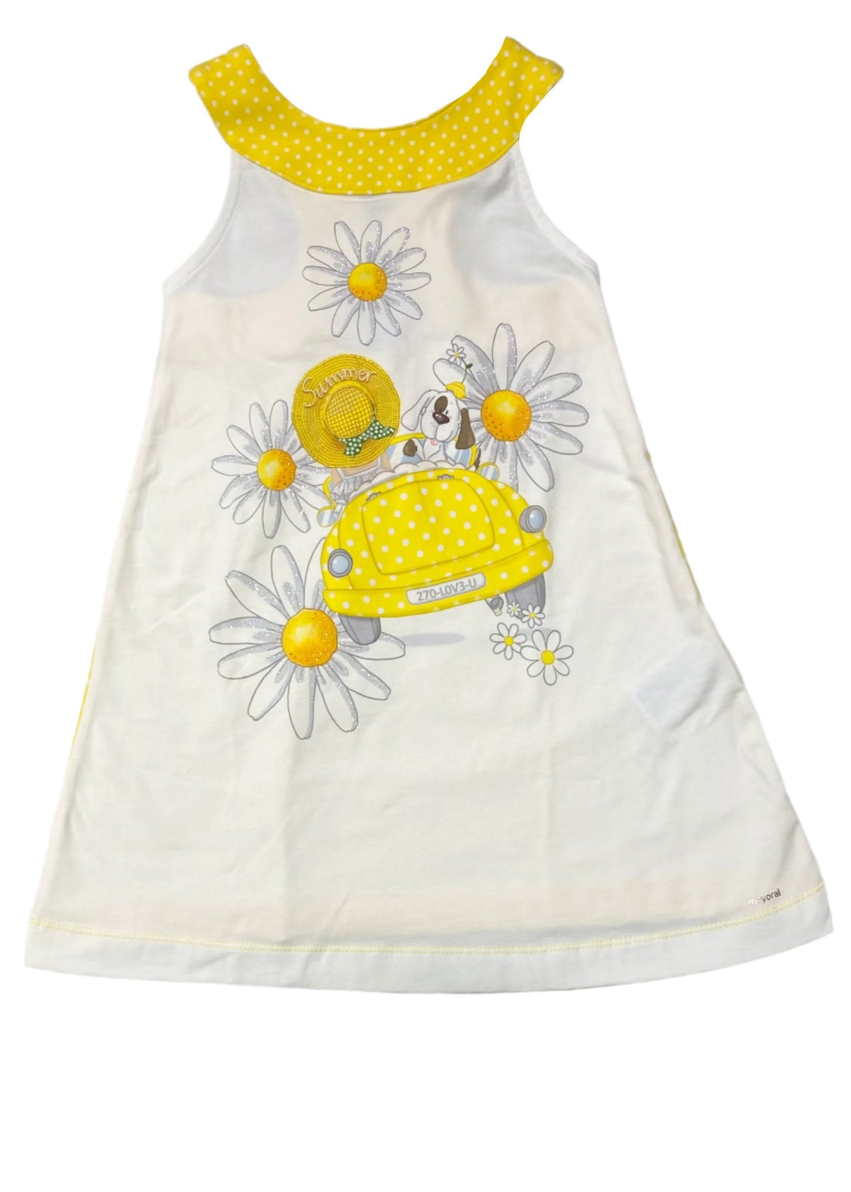 Sunflower Summer Cotton Dress