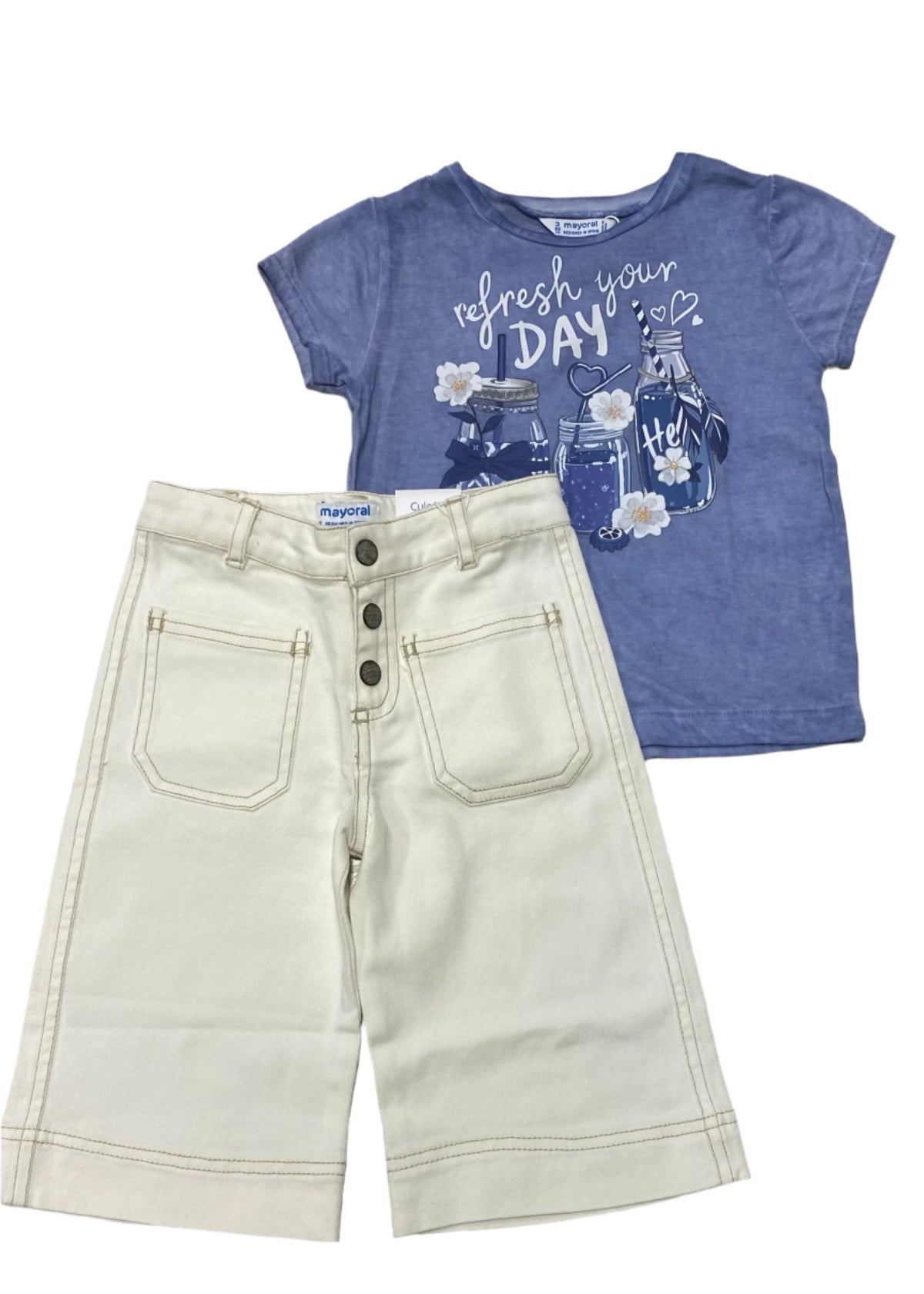 'Refresh your day' Top and Pants Set