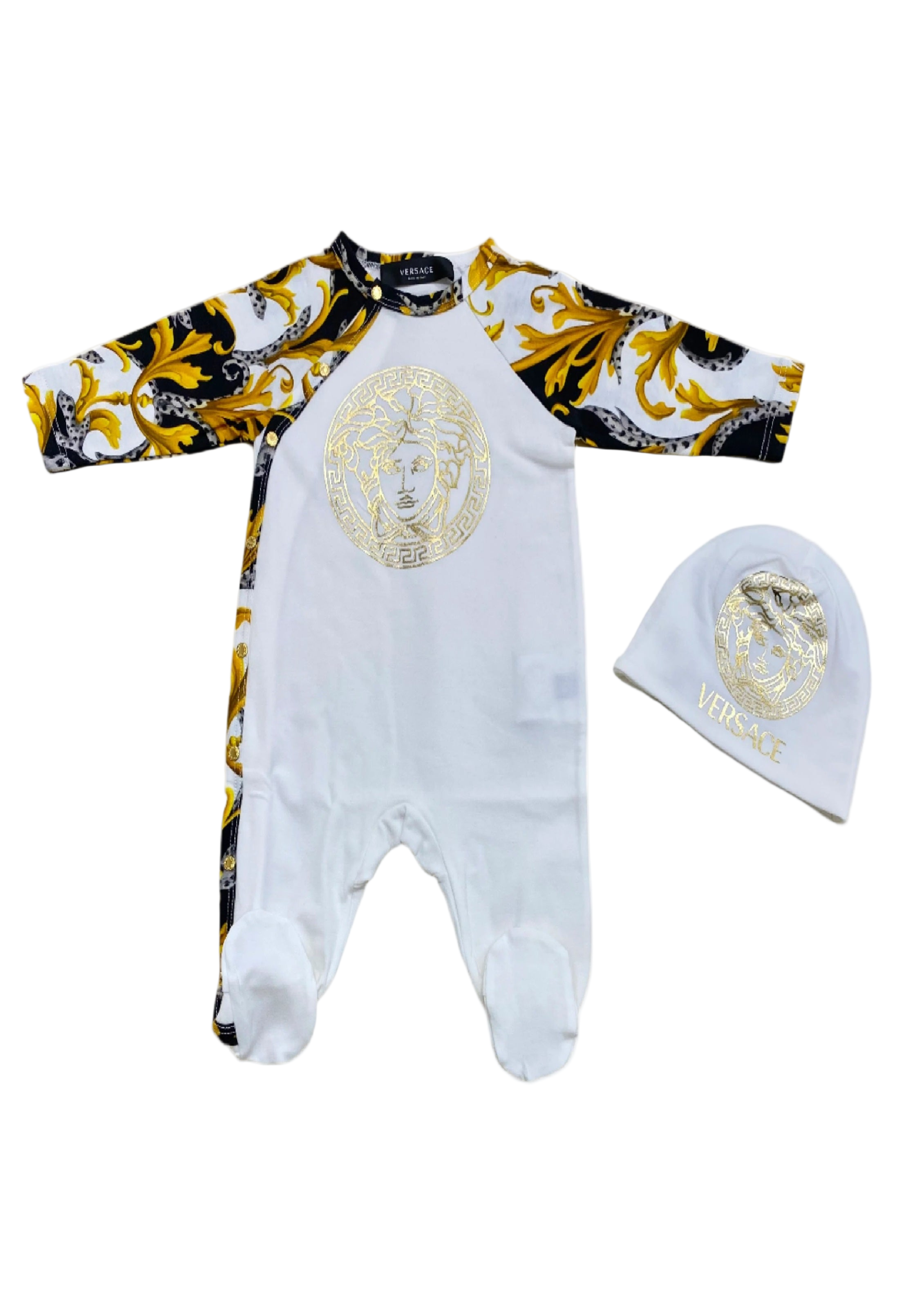 Baroque Frenzy Medusa Romper with Hat