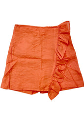 Overlap Ruffle Short