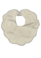 White Victoria Laced Bib