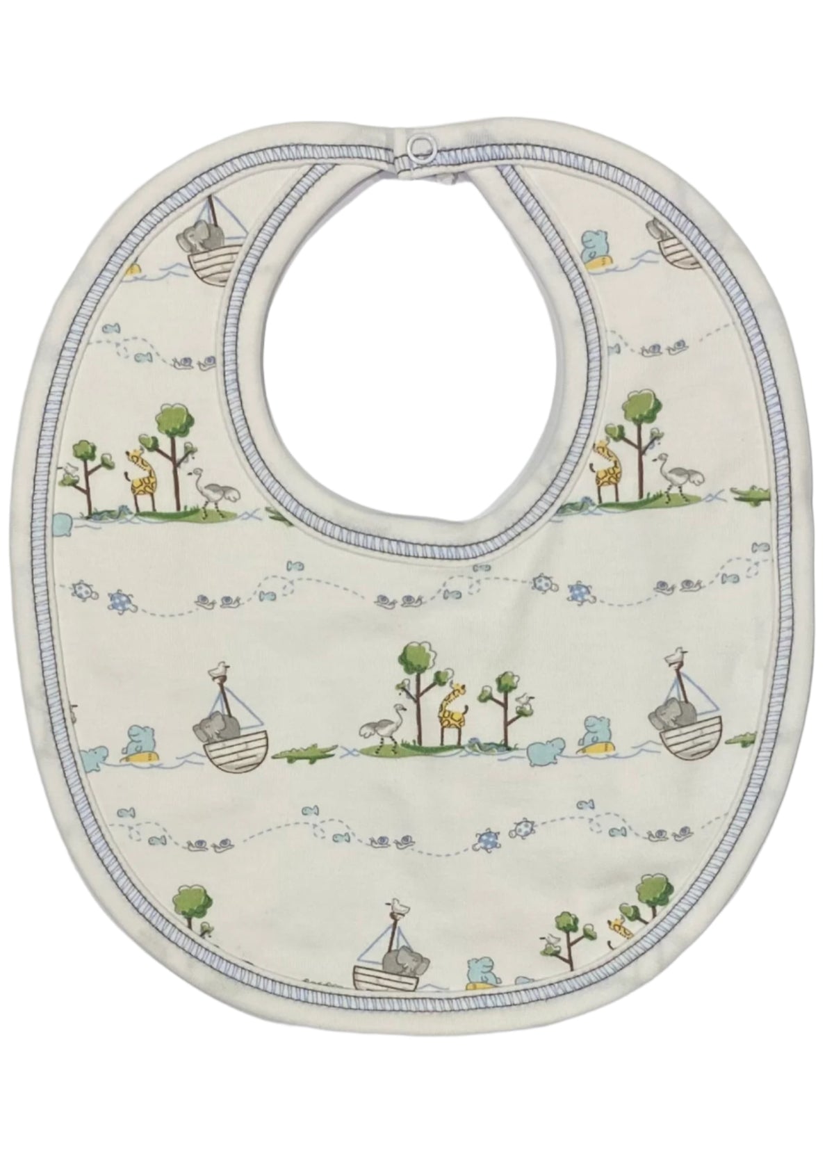 Noah's Print Bib