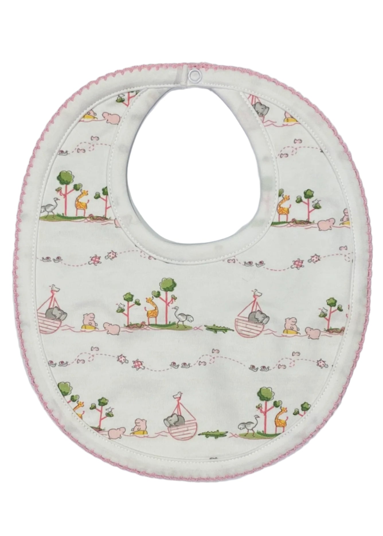 Noah's Print Bib
